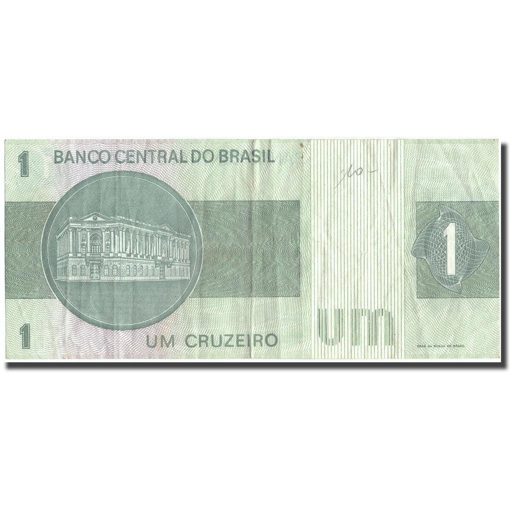 Banknote, Brazil, 1 Cruzeiro, KM:191Ab, EF(40-45)