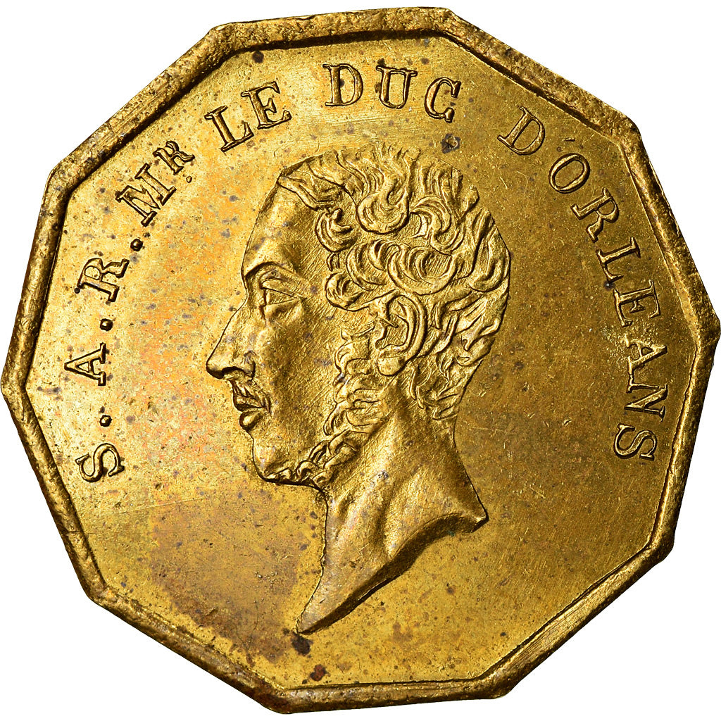 França, Medal, Mort de Ferdinand Philippe, Duc d'Orléans, História, 1842