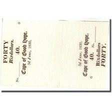 Banknote, South Africa, 40 Rixdollar, 1830, 1830-06-03, AU(55-58)