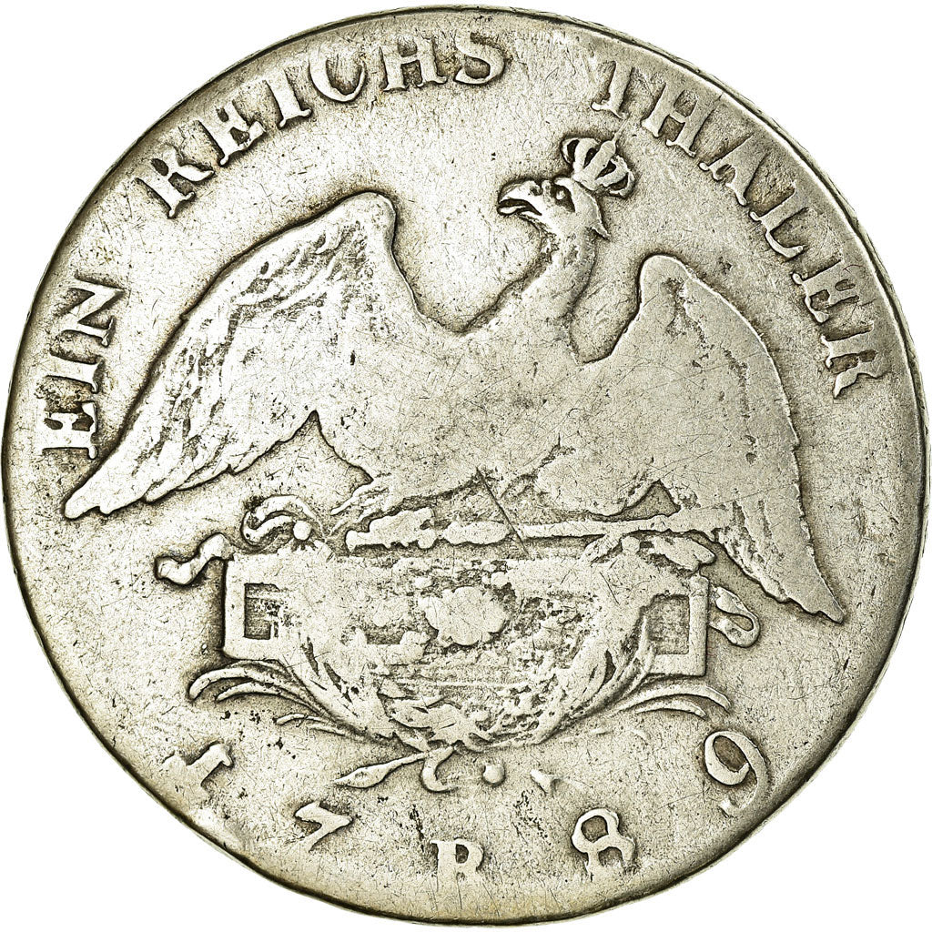 Moneta, Landy niemieckie, PRUSSIA, Friedrich Wilhelm II, Thaler, 1789, Breslau