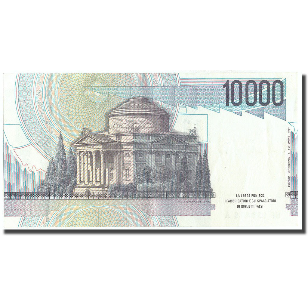 Geldschein, Italien, 10,000 Lire, Undated (1994), KM:112c, VZ+