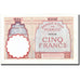 Banknote, Morocco, 5 Francs, 1941, 1941-11-14, KM:23Ab, UNC(63)
