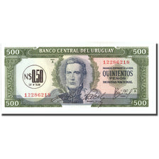 Banknote, Uruguay, 0.50 Nuevo Peso on 500 Pesos, KM:54, UNC(65-70)