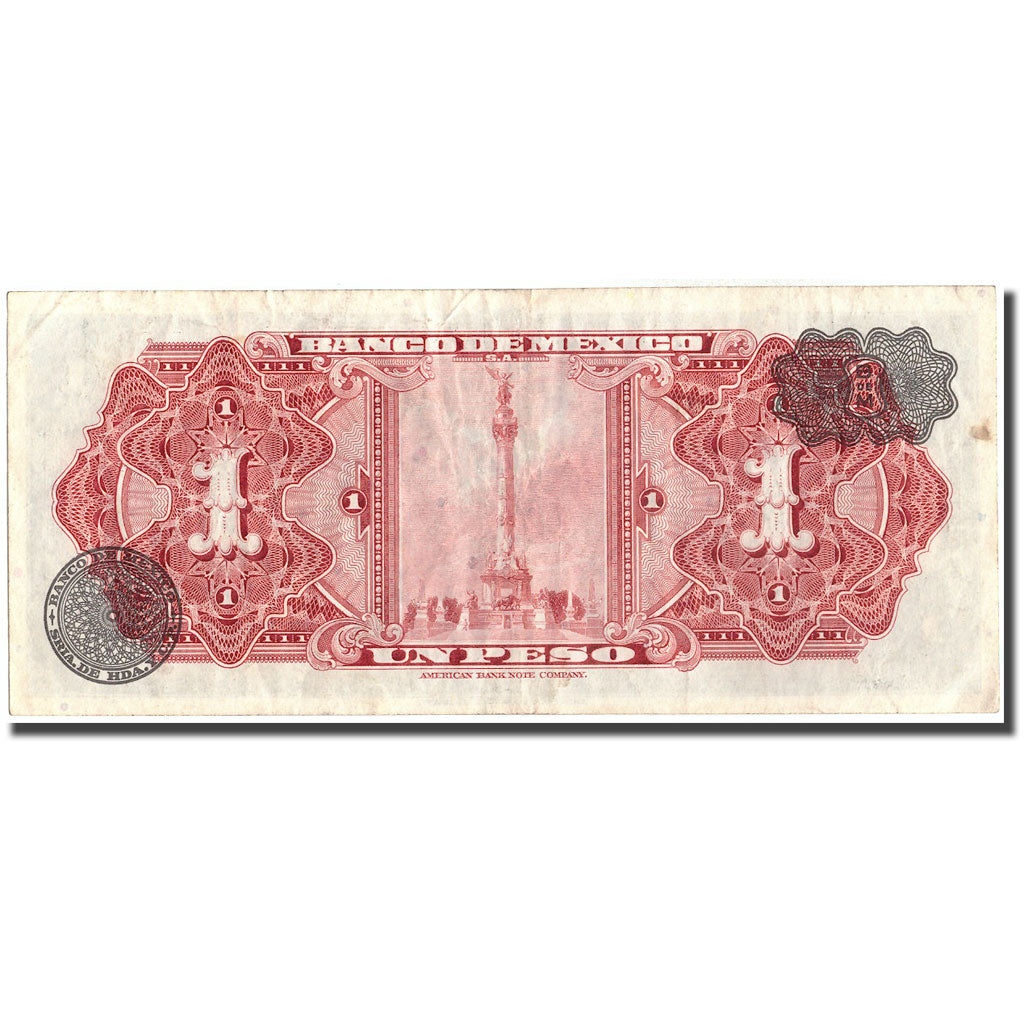 Banknot, Mexico, 1 Peso, 1970, 1970-07-22, KM:59l, AU(50-53)