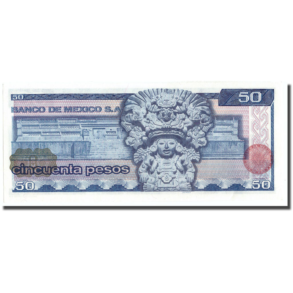 Billete, 50 Pesos, 1978, México, 1978-07-05, KM:65c, SC+