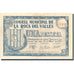 Billet, Espagne, 1 Peseta, La Roca del vallès, 1937, 1937, SUP