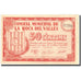 Nota, Espanha, 50 Centimos, La Roca del vallès, 1937, 1937, UNC(60-62)