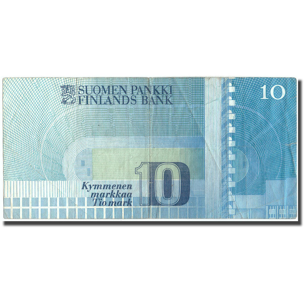 Billet, Finlande, 10 Markkaa, 1986, 1986, KM:113a, TB