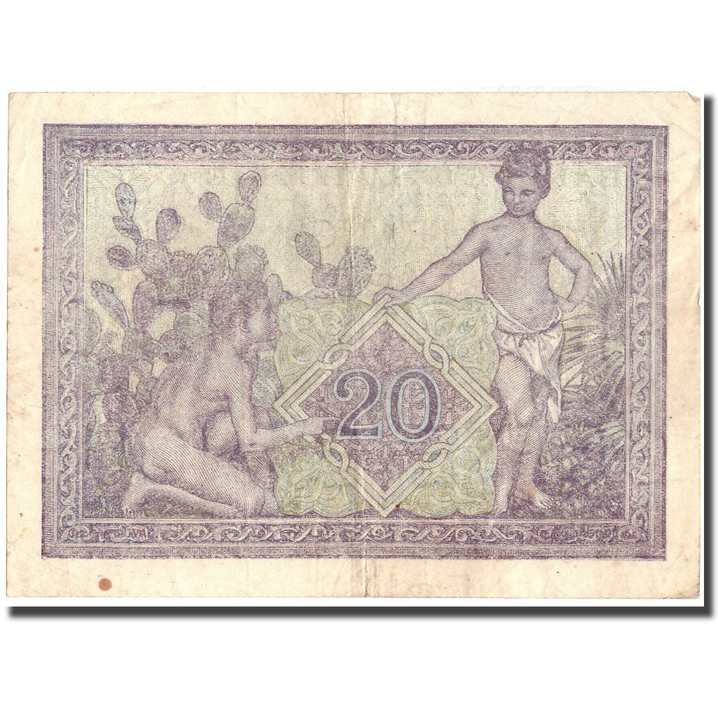 Banknote, Algeria, 20 Francs, 1945, 1945-02-02, KM:92b, AU(50-53)