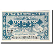 Geldschein, Algeria, 1 Franc, 1944, 1944-01-31, KM:101, VZ+