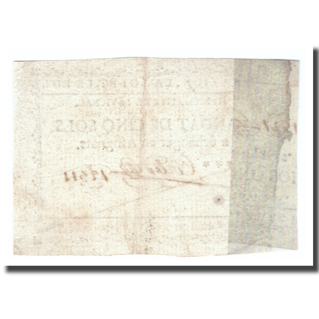 France, 5 Sols, Undated (1791-92), SAVIGNAC, EF(40-45)