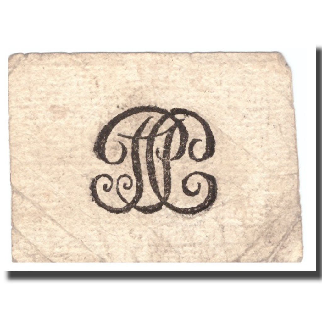 France, 1 Bon point, 1792, PONT-SAINT-CLAIR, VF(30-35)