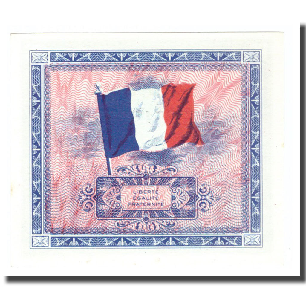 Francia, 2 Francs, Flag/France, 1944, 1944, SPL, Fayette:VF16.2, KM:114b