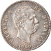 Coin, Italy, Umberto I, 50 Centesimi, 1889, Rome, MS(60-62), Silver, KM:26