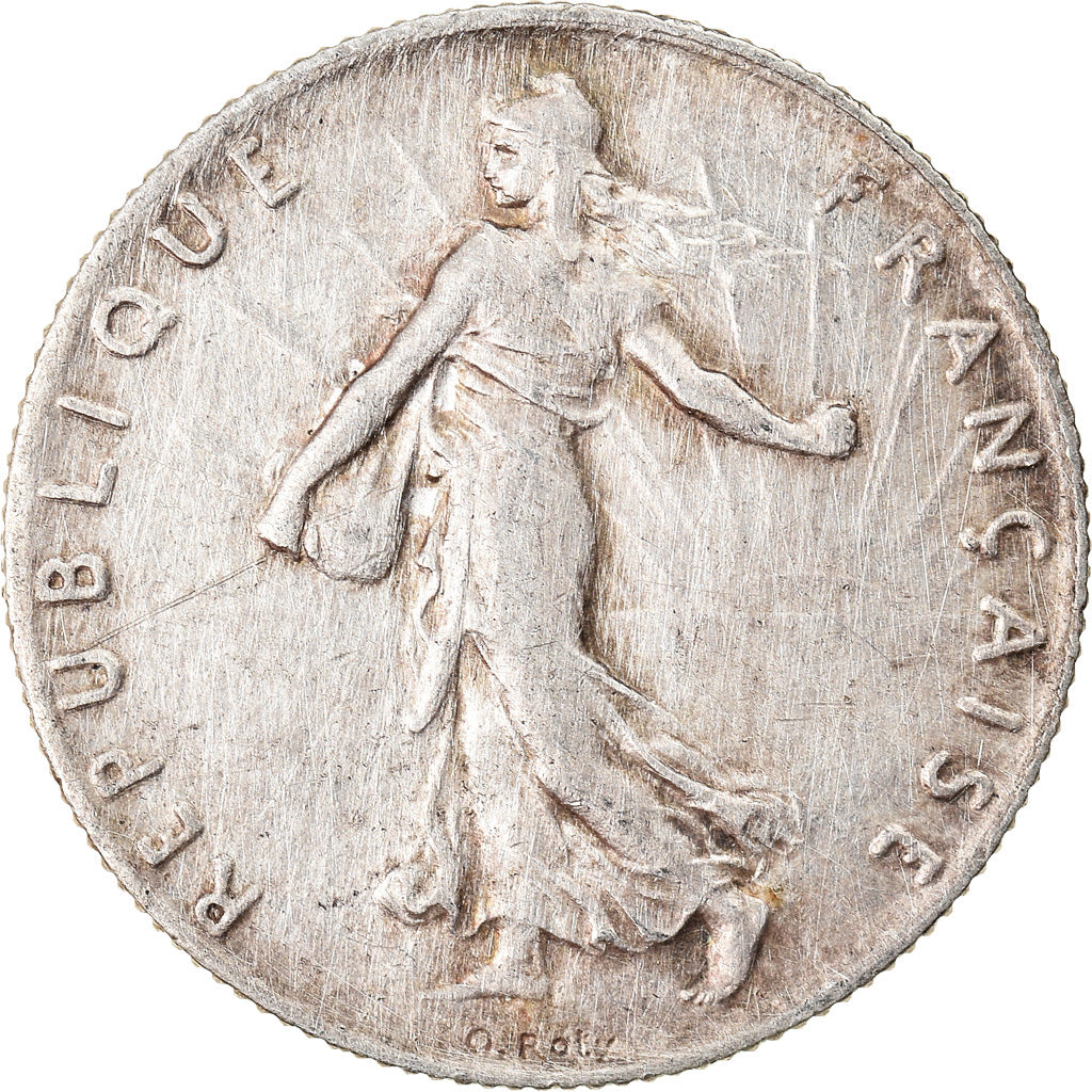 Monnaie, France, Semeuse, 50 Centimes, 1912, Paris, TTB, Argent, Gadoury:420