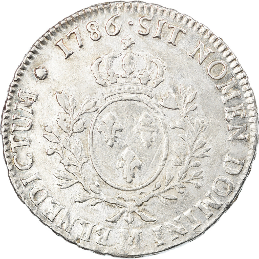 Moneda, Francia, Louis XVI, Écu aux branches d'olivier, Ecu, 1786, Toulouse
