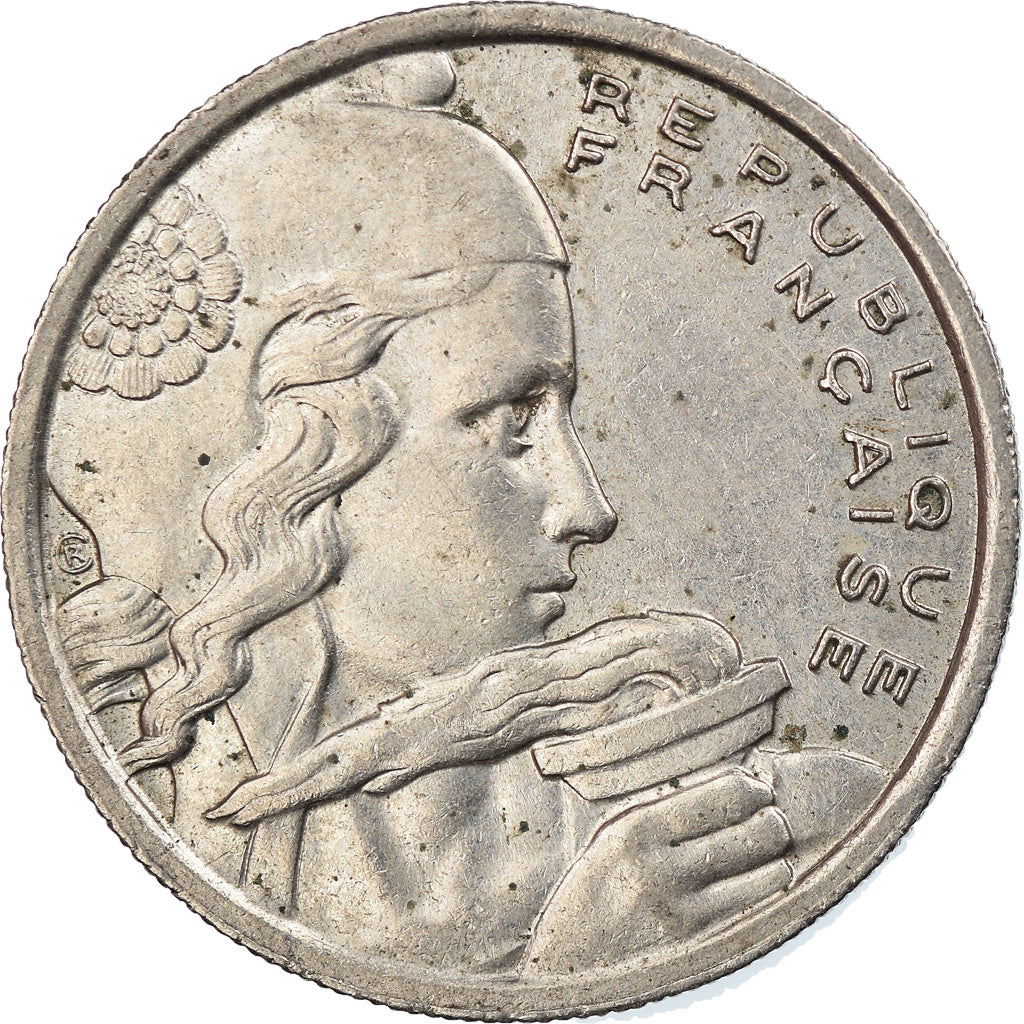Moneda, Francia, Cochet, 100 Francs, 1955, MBC, Cobre - níquel, KM:919.1