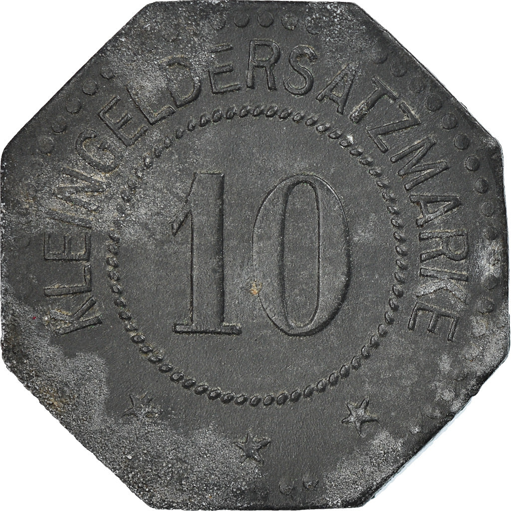 Germany, Agatharied, 10 Pfennig, 1917, EF(40-45), Zinc