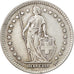Coin, Switzerland, Franc, 1944, EF(40-45), Silver, KM:24