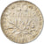 Munten, Frankrijk, Semeuse, 50 Centimes, 1917, Paris, ZF, Zilver, KM:854