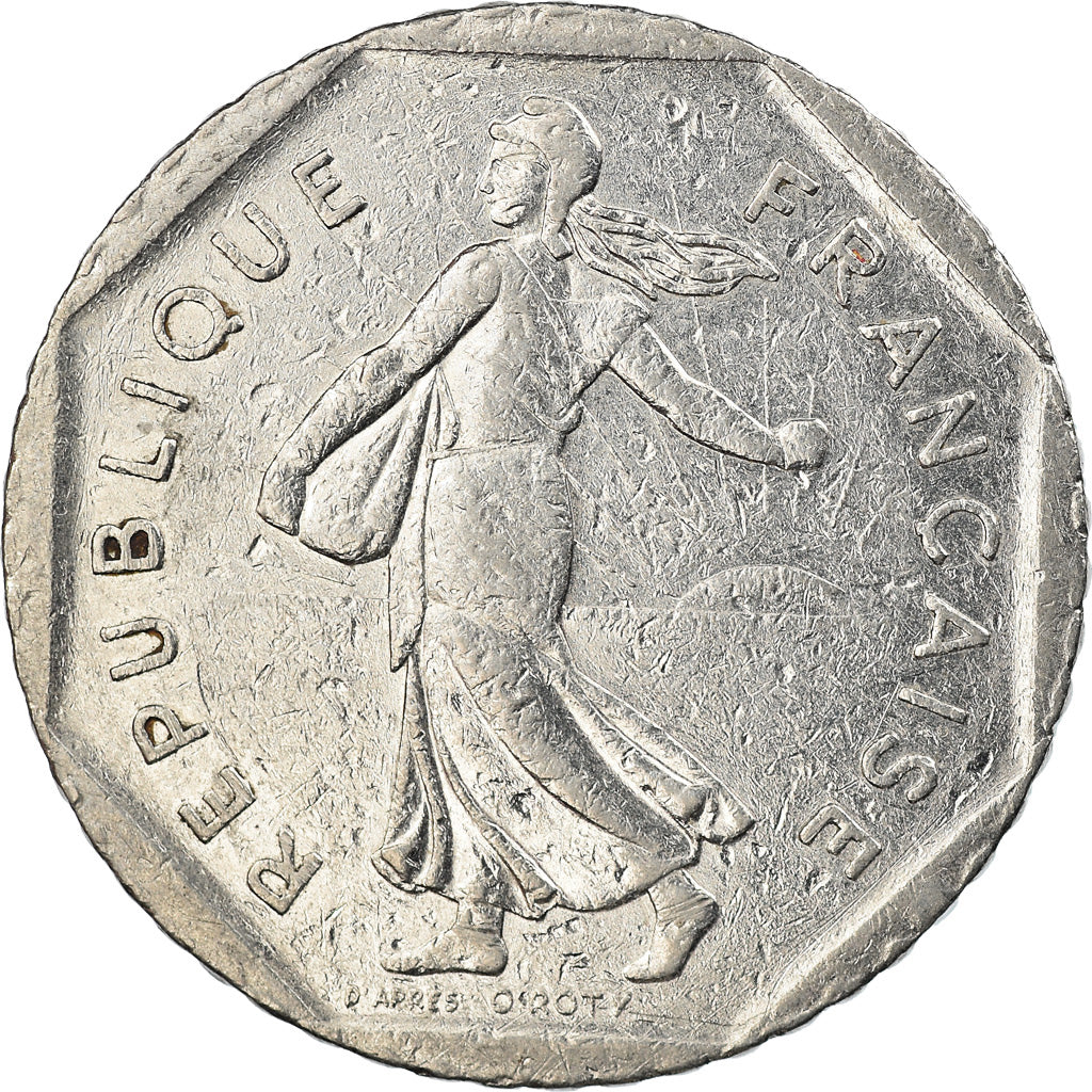 Coin, France, Semeuse, 2 Francs, 1979, Paris, AU(50-53), Nickel, KM:942.1