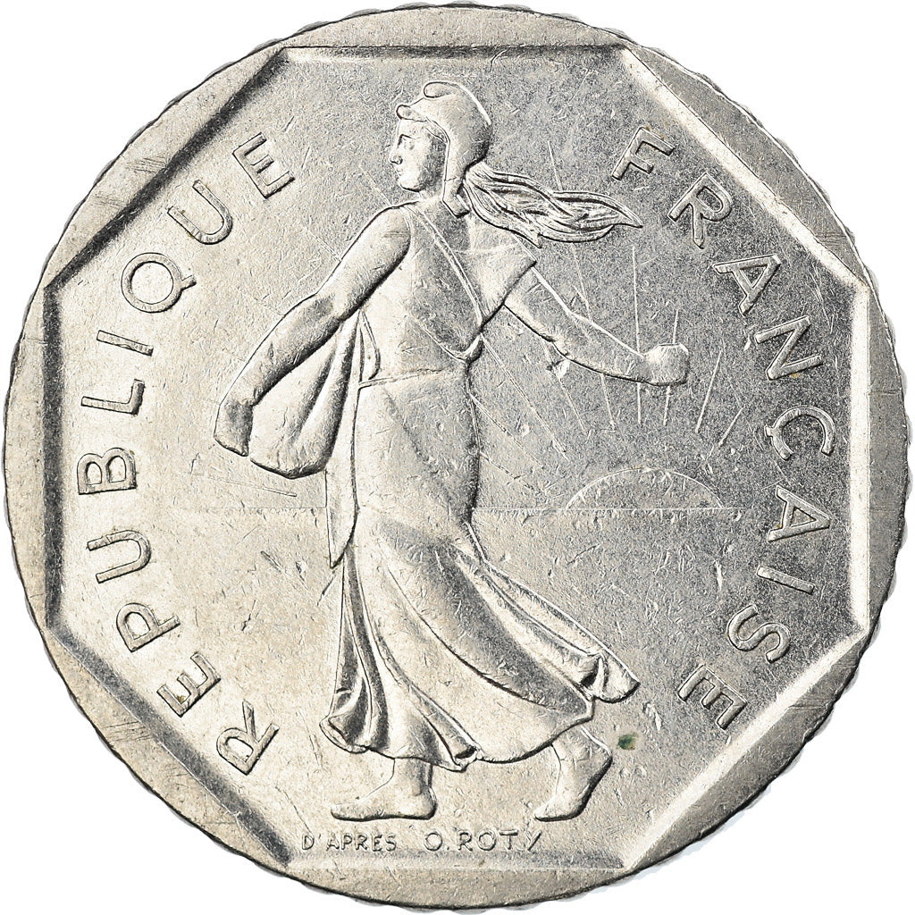 Coin, France, Semeuse, 2 Francs, 1980, Paris, MS(63), Nickel, KM:942.1