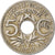 Munten, Frankrijk, Lindauer, 5 Centimes, 1919, Paris, ZF, Copper-nickel, KM:865