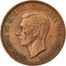 Moneta, Gran Bretagna, George VI, Penny, 1937, BB, Bronzo, KM:845