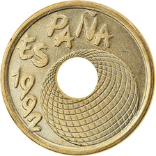 Moneda, España, Juan Carlos I, 25 Pesetas, 1992, Madrid, EBC, Aluminio -