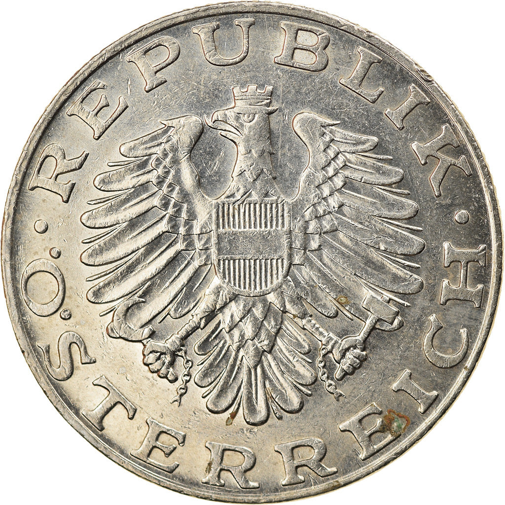 Coin, Austria, 10 Schilling, 1988, EF(40-45), Copper-Nickel Plated Nickel