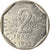 Münze, Frankreich, Jean Moulin, 2 Francs, 1993, VZ, Nickel, KM:1062