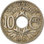 Francia, Lindauer, 10 Centimes, 1917, Paris, BC+, Cobre - níquel, KM:866a