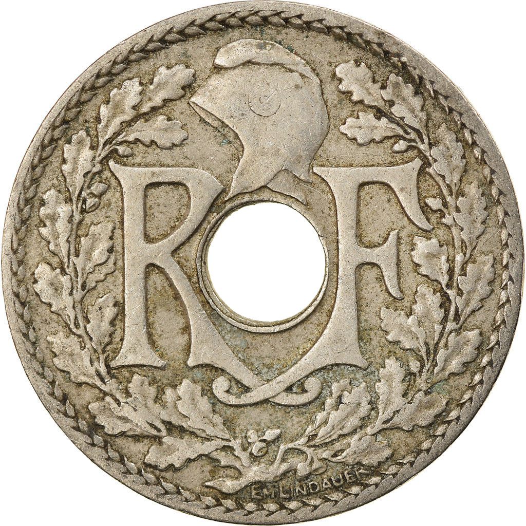 Coin, France, Lindauer, 10 Centimes, 1925, Paris, EF(40-45), Copper-nickel