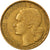Moeda, França, Guiraud, 50 Francs, 1952, Paris, EF(40-45), Alumínio-Bronze
