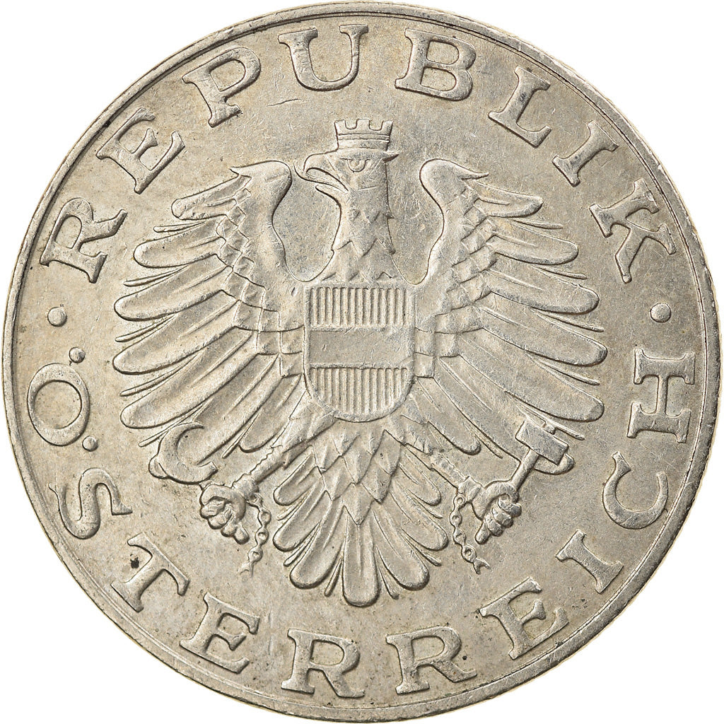 Coin, Austria, 10 Schilling, 1990, AU(50-53), Copper-Nickel Plated Nickel