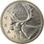 Moeda, Canadá, Elizabeth II, 25 Cents, 1977, Royal Canadian Mint, Ottawa