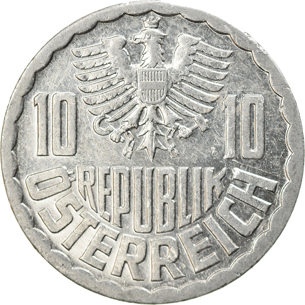Monnaie, Autriche, 10 Groschen, 1985, Vienna, SUP+, Aluminium, KM:2878
