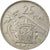Moneda, España, Caudillo and regent, 25 Pesetas, 1974, BC+, Cobre - níquel