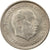 Munten, Spanje, Caudillo and regent, 5 Pesetas, 1957, ZF+, Copper-nickel, KM:786