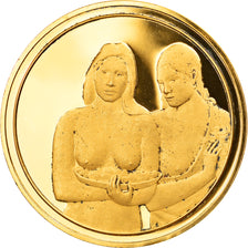 Frankreich, Medaille, Arts & Culture, Seins aux fleurs rouges de Paul Gauguin