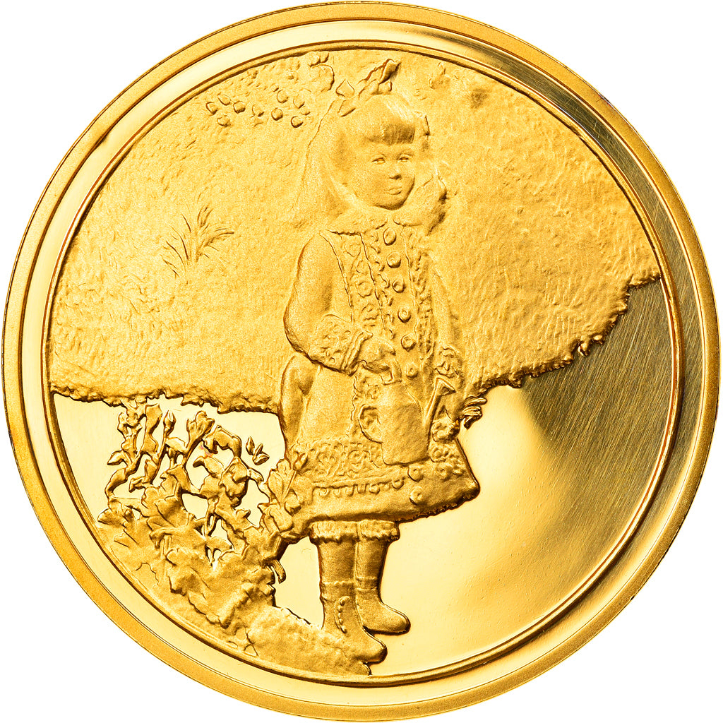 France, Médaille, Arts & Culture, Petite fille à l'arrosoir de Auguste Renoir