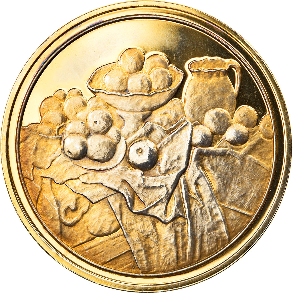 France, Médaille, Arts & Culture, Pommes et oranges de Paul Cézanne, SPL