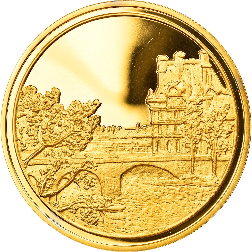França, Medal, Artes e Cultura, Le Pont Royal et le Pavillon de Flore de