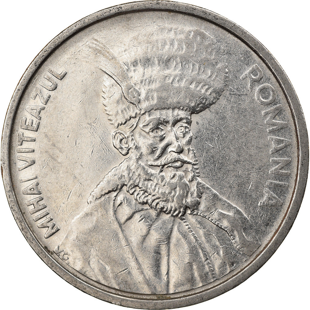 Coin, Romania, 100 Lei, 1991, EF(40-45), Nickel plated steel, KM:111