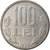 Moneta, Romania, 100 Lei, 1992, MB+, Acciaio placcato nichel, KM:111