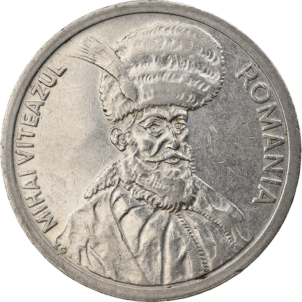 Moneda, Rumanía, 100 Lei, 1994, MBC, Níquel chapado en acero, KM:111