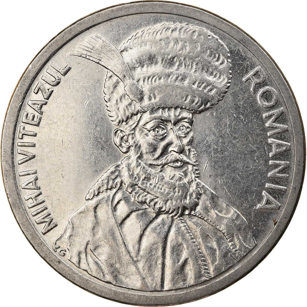 Coin, Romania, 100 Lei, 1996, AU(50-53), Nickel plated steel, KM:111