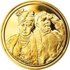 França, Medal, Artes e Cultura, La Loge de Auguste Renoir, MS(65-70), Vermeil