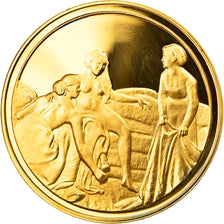Francja, Medal, Sztuka i Kultura, La Toilette de Frédéric Bazille, MS(65-70)