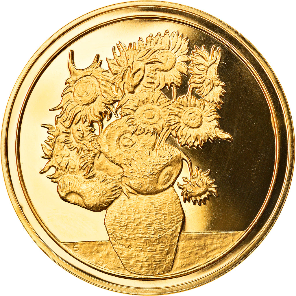Frankreich, Medaille, Arts & Culture, Les Tournesols de Vincent Van Gogh, STGL